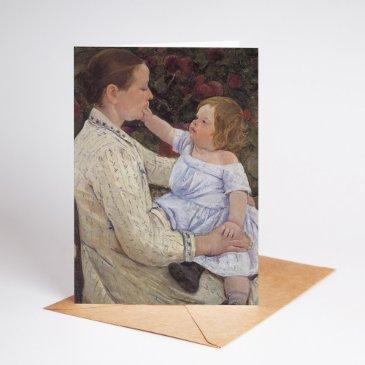 the child's caress | mary cassatt invitations
