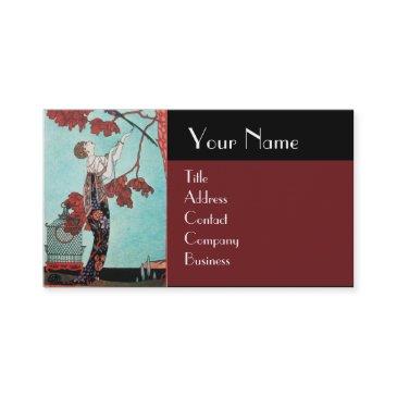 the flighty bird ,beauty fashion designer business invitations