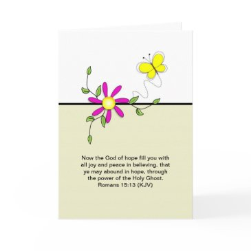 the god of hope greeting invitations - romans 15-13