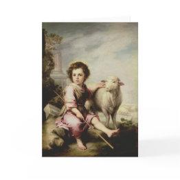 Small The Good Shepherd, C.1650 Invitations Front View