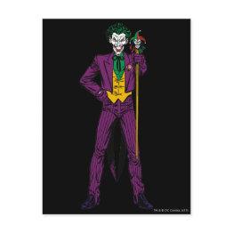Small The Joker Classic Stance Postinvitations Front View