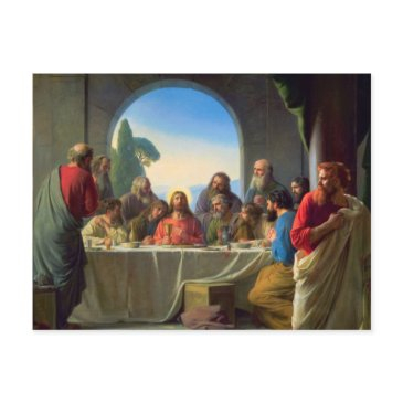 the last supper by carl bloch postinvitations