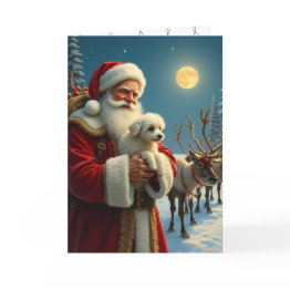 Small The Loss Of A Pet At Christmas Invitation Front View