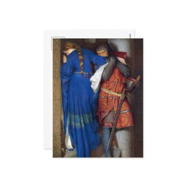 the meeting on the turret stairs by f. w. burton holiday postinvitations
