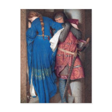 the meeting on turret stairs by frederic burton postinvitations