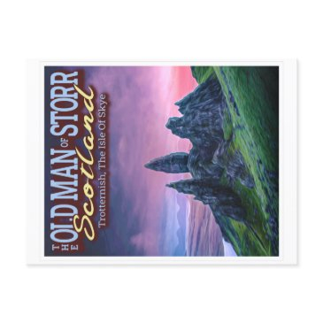 the old man of storr - the isle of skye - scotland postinvitations