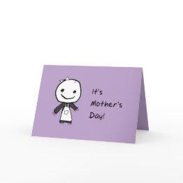 Small The One Time A Year Invitations Front View