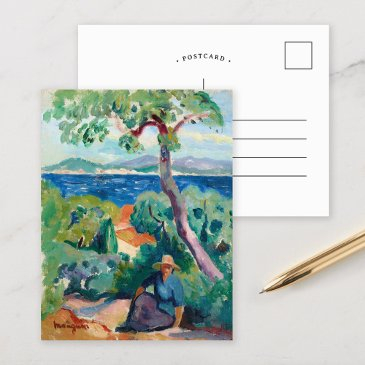 the path behind oustalet | henri manguin postinvitations