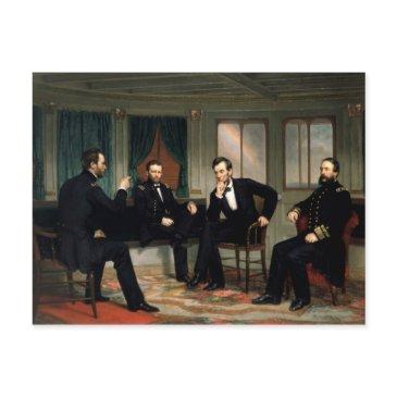 the peacemakers with abraham lincoln postinvitations