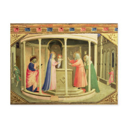 Small The Presentation In The Temple Postinvitations Front View