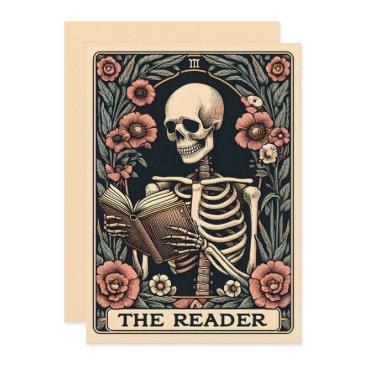 the reader tarot invitations
