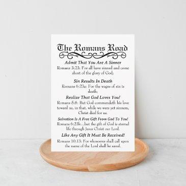 the romans road sinner's prayer invitations