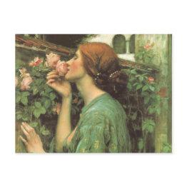 Small The Scent Of Roses Postinvitations Front View