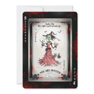 the sorceress joker invitations party invitation