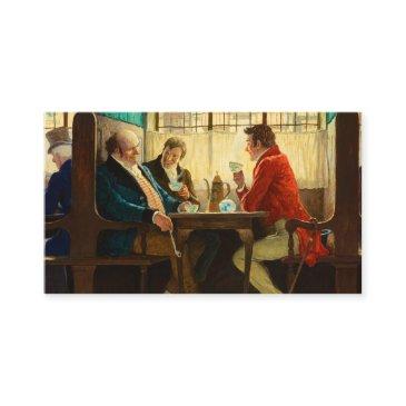 the story of coffee, 1940 by newell convers wyeth enclosure invitations