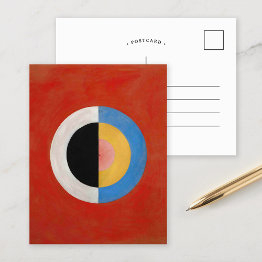 Small The Swan, No. 17 | Hilma Af Klint Postinvitations Front View