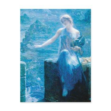 the valkyrie's vigil by edward robert hughes postinvitations