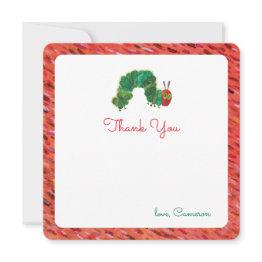 Small The Very Hungry Caterpillar Birthday | Thank You Front View