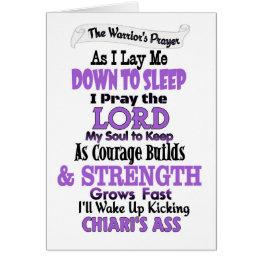Small The Warrior's Prayer  Chiari Front View