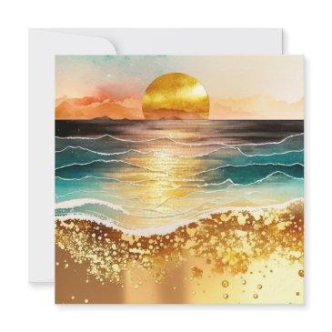 the watercolor beach series design 3