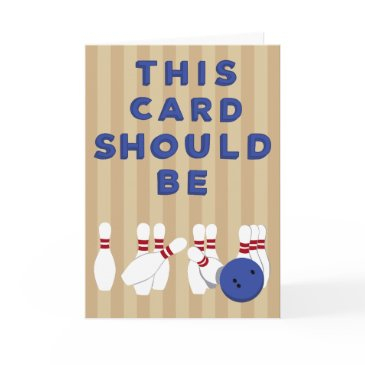 this invitations should be right up your alley bowling