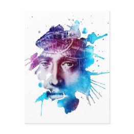 Small Thorn Crown Jesus Christ Passion Abstract Art Postinvitations Front View