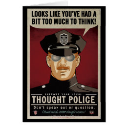 Small Thought Police Front View