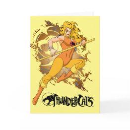 Small Thundercats | Cheetara Character Graphic Invitations Front View
