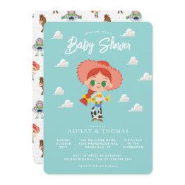 Small Toy Story | Jessie Baby Shower Invitation Front View