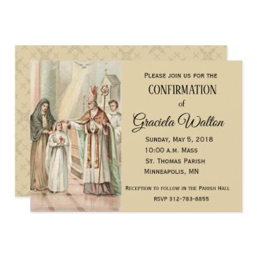 traditional catholic confirmation confirm invitation