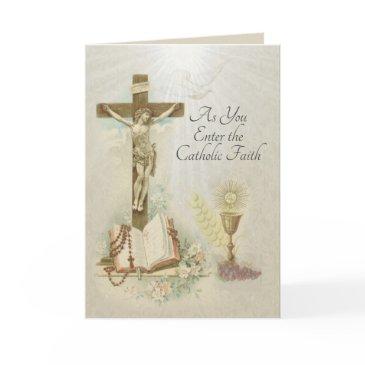 traditional catholic profession of faith rcia invitations