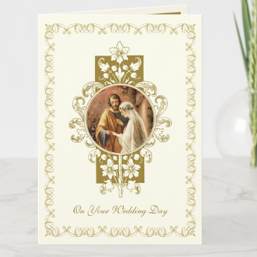 traditional catholic vintage wedding elegant invitations