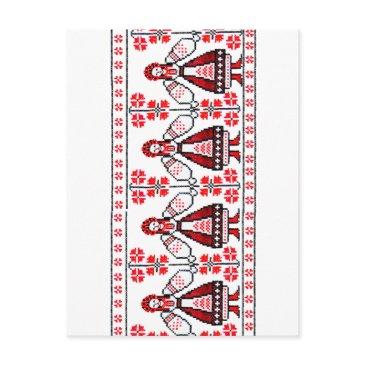 traditional ukrainian embroidery ukraine girls postinvitations