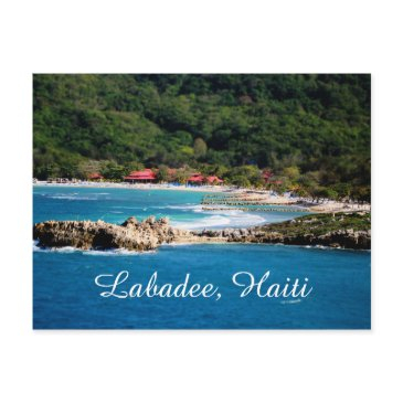 tranquil island paradise labadee haiti postinvitations
