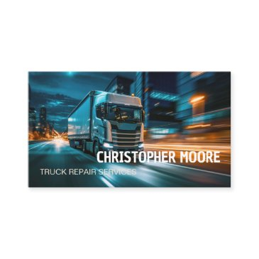 truck mechanic service business invitations