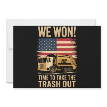 trump 2024 we won wins victory inauguration 2025 invitation