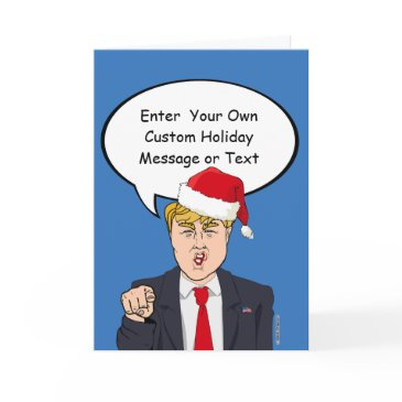 trump christmas invitations - customize your message -.pn