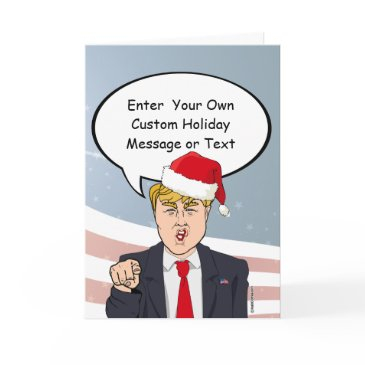 trump christmas invitations - customize your message -.pn