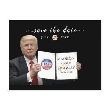 trump greatest amazing wedding save the date announcement postinvitations