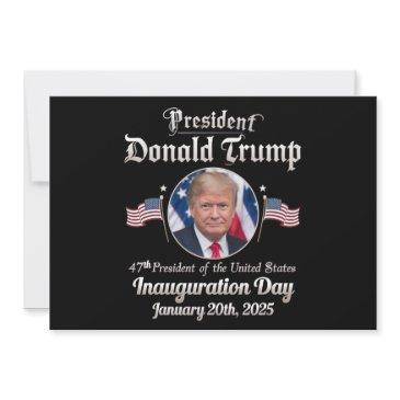 trump inauguration day 2025 47th usa president invitation