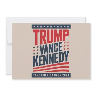trump vance kennedy take america back 2024 invitation