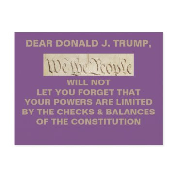 trump we the people checks and balances resistance postinvitations
