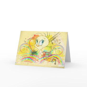 tweety™ in rainbows invitations