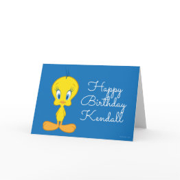 Small Tweety™ | Innocent Little Bird Invitations Front View