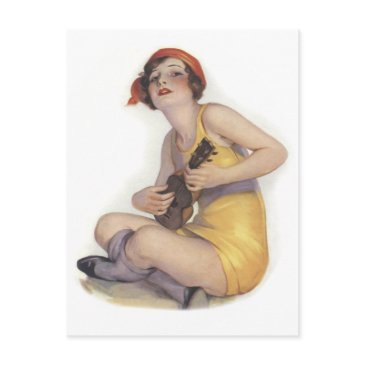 uke playing flapper postinvitations