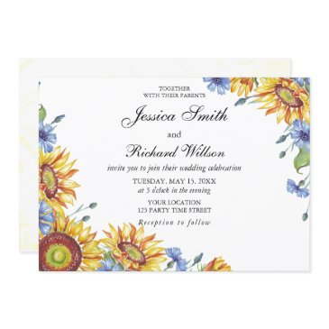ukraine watercolor wedding invitation