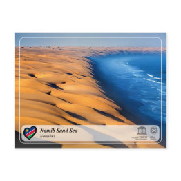 Small Unesco Whs - Namib Sand Sea Postinvitations Front View