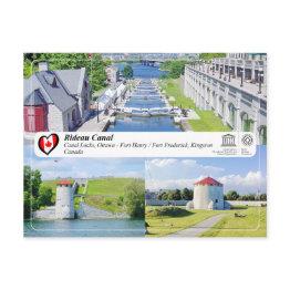 Small Unesco Whs - Rideau Canal Postinvitations Front View