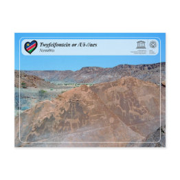 Small Unesco Whs - Twyfelfontein Postinvitations Front View