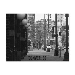 Small Union Station, Denver Postinvitations Front View